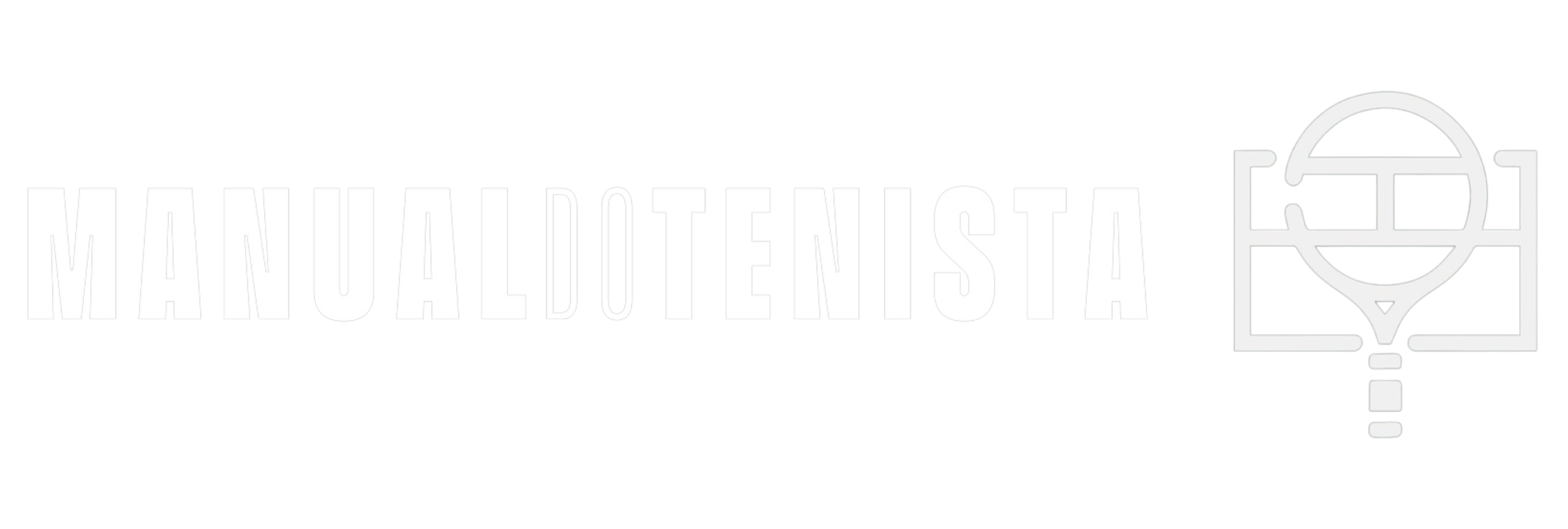 Manual do Tenista Logo